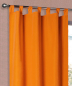 Preview: Vorhang blickdicht Schlaufenschal aus Microsatin Orange