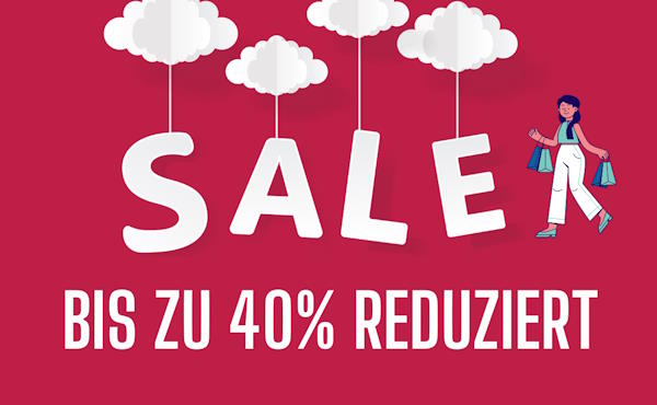 Reduziert bis 40%