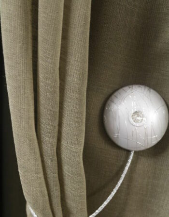 Raffhalter mit Magnet Beige Gold