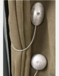 RRaffhalter mit Magnet Gold Beige