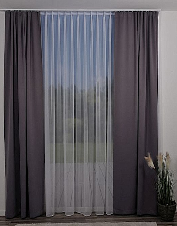 Verdunkelungsvorhang-mit-Raffband-Violet Verdunkelungsvorhang mit Raffband in Violet