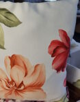 Trendige Dekokissen Blumen bunt