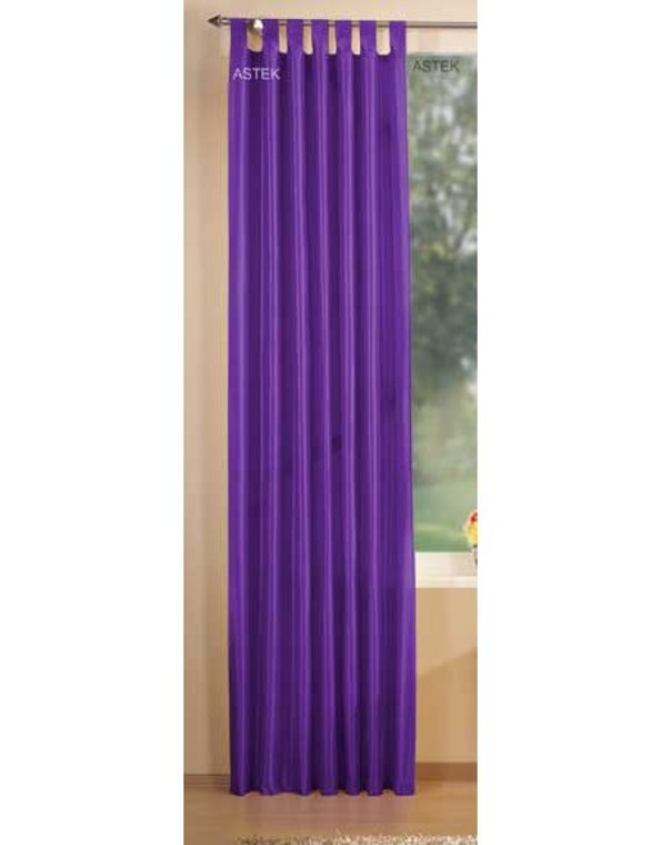schlaufenschal_blickdicht_taft_lila Schlaufenschal blickdicht aus Taft in Lila