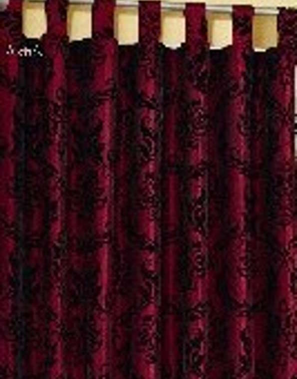 schlaufenschal_blickdicht_taft_schwarz_bordeaux_1