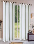 Schlaufenschal aus Microsatin inTürkis