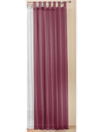 Schlaufenschal Voile Brombeer
