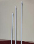 Vitragenstange Weiss 120 cm