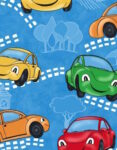 Kindervorhang nach Mass Autos Grün